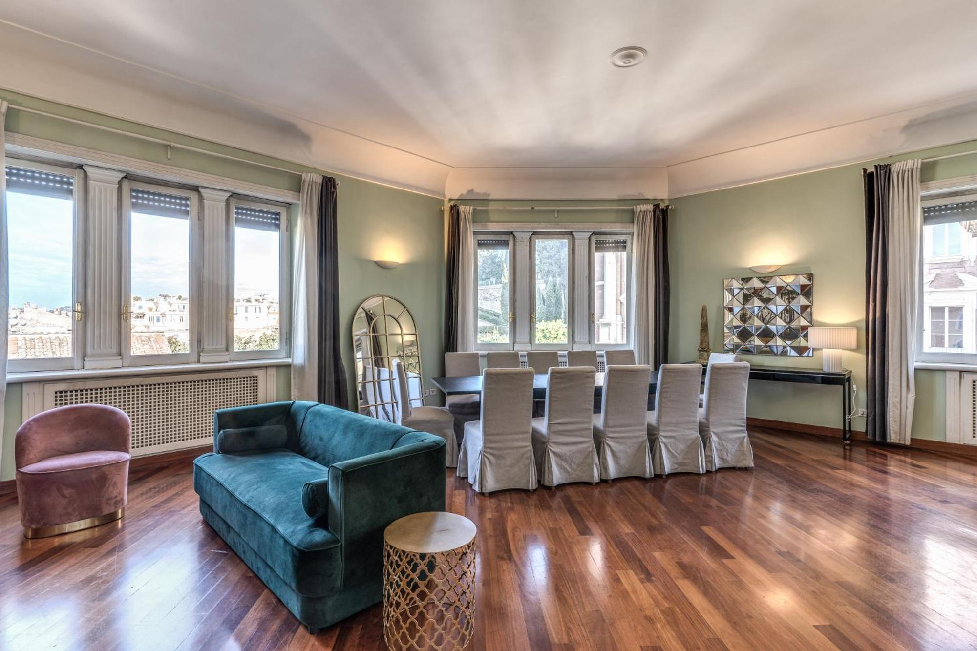Downtown Srl - Imperial Panorama Penthouse Lejlighed Rom Eksteriør billede