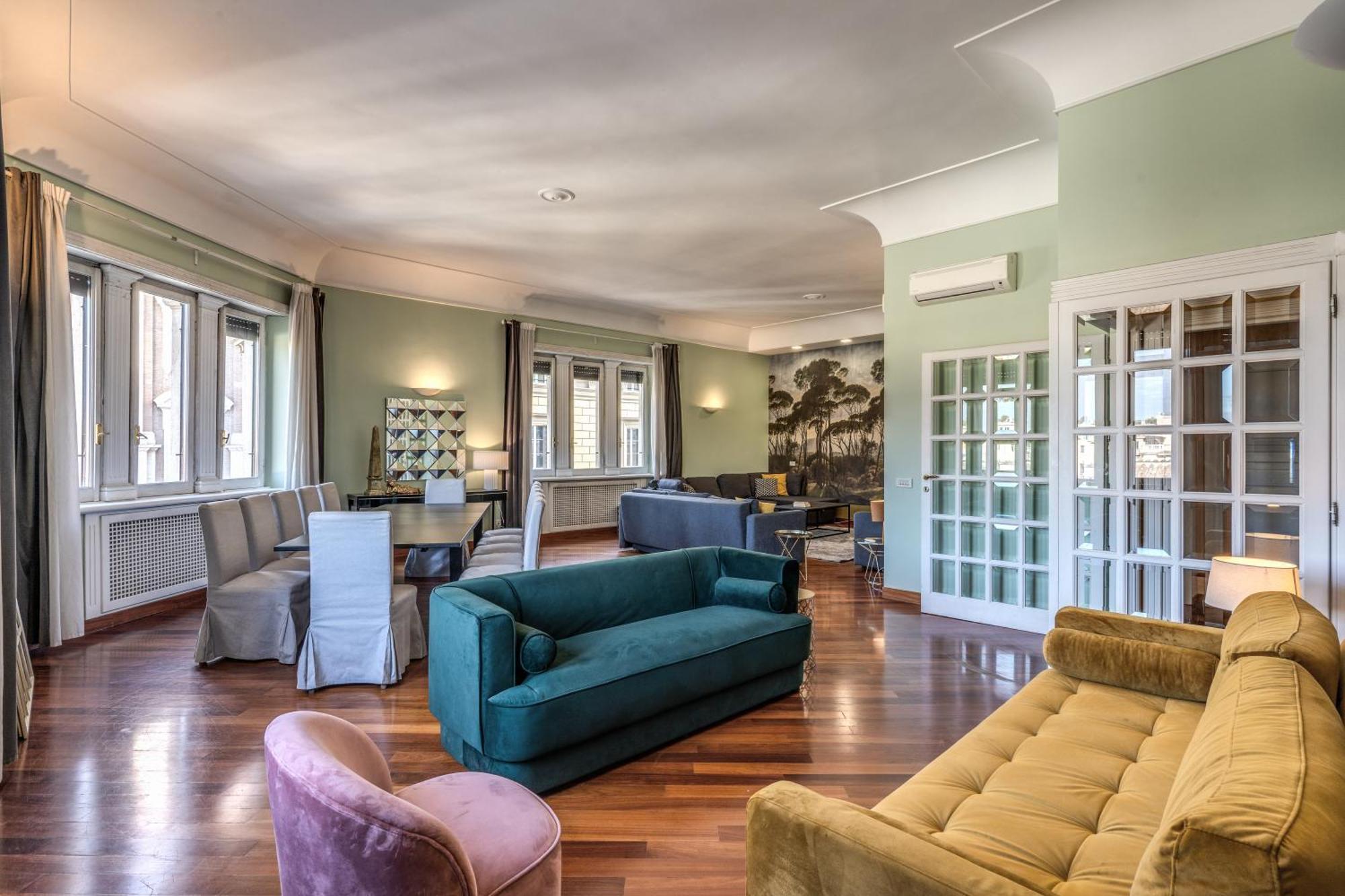 Downtown Srl - Imperial Panorama Penthouse Lejlighed Rom Eksteriør billede