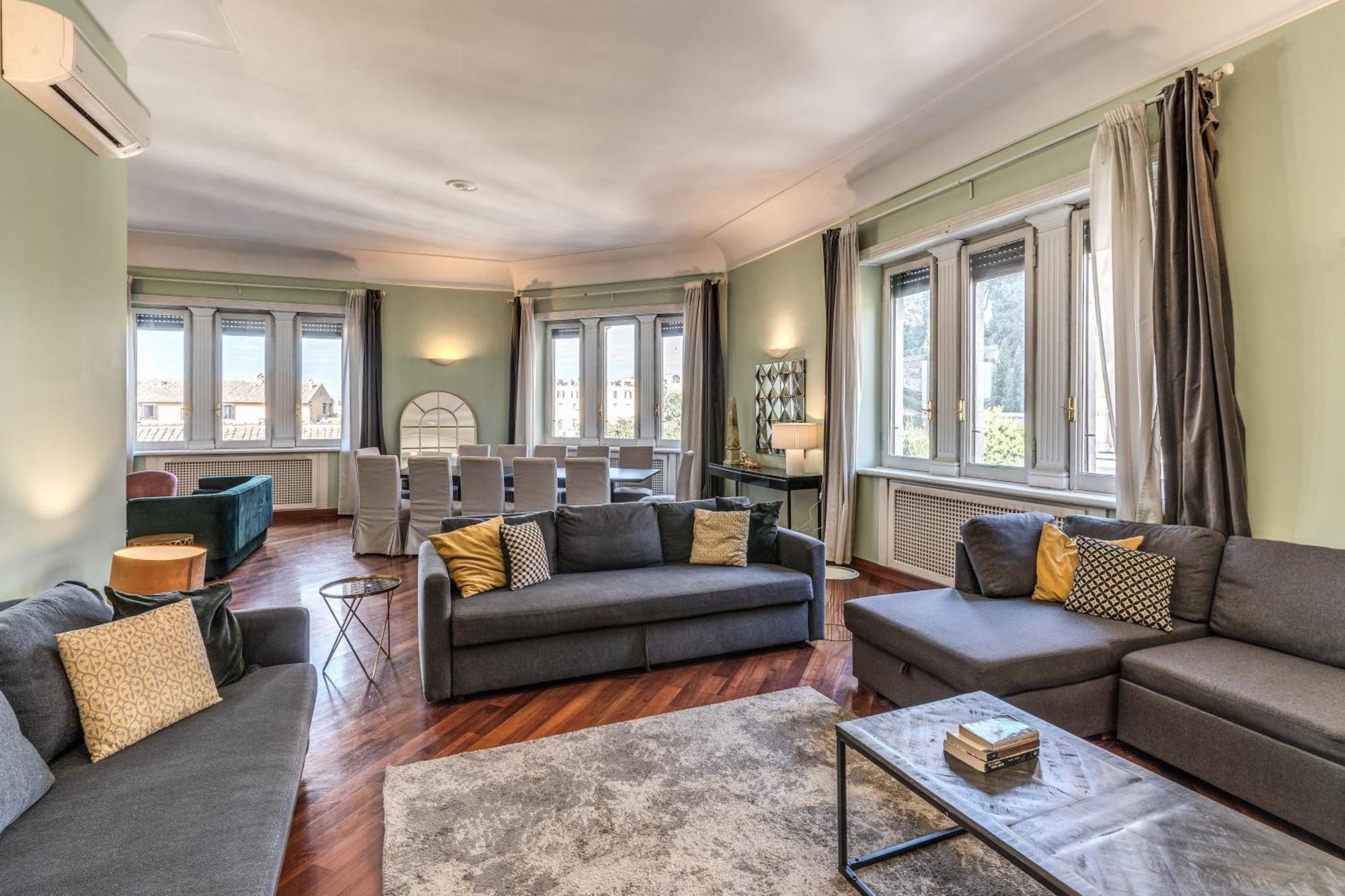 Downtown Srl - Imperial Panorama Penthouse Lejlighed Rom Eksteriør billede
